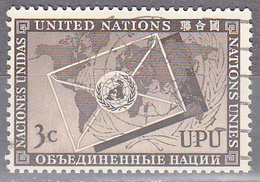 UNITED NATIONS      SCOTT NO. 17     USED       YEAR  1953 - Usati