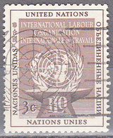 UNITED NATIONS      SCOTT NO. 25    USED      YEAR  1954 - Usati