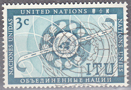 UNITED NATIONS      SCOTT NO. 41    USED      YEAR  1956 - Oblitérés