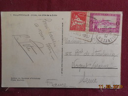 Carte De 1937 à Destination De Nogent/Seine (cachet Daguin) - Storia Postale