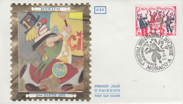 Enveloppe  FDC  1er Jour  MONACO  1er  FESTIVAL  INTERNATIONAL  Du  CIRQUE    1974 - Circus