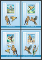 GUINEA REP. 2019 MNH Sparrows Spatzen Moineaux S/S - OFFICIAL ISSUE - DH1918 - Mussen