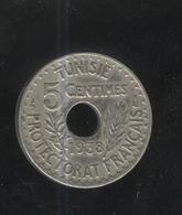 5 Centimes Tunisie 1938 Petit Module - Túnez