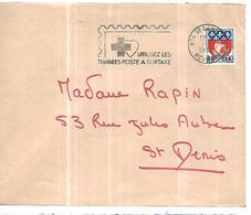 Réunion  Lettre Du   09   01  1969 St Denis   Courrier Intérieur - Lettres & Documents