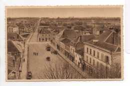 - CPSM MOURMELON-LE-GRAND (51) - Place Clemenceau Et Rue Du Général-Gouraud 1951 - Edition Guérin - - Mourmelon Le Grand