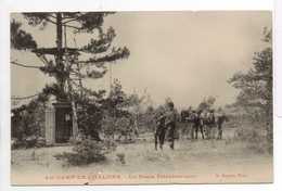 - CPA CAMP DE CHALONS (51) - Un Poste Téléphonique - Photo N. Nogret - - Camp De Châlons - Mourmelon