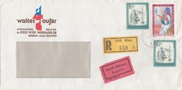 COVER AUSTRIA. 1982. REGISTERED EXPRES WALTER TOUFAR WIEN TO FRANKREICH. - Altri & Non Classificati