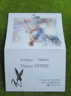 Delcampe - Calendrier De Poche 1994 Boulanger-Pâtissier "Patrice DUVEAU"  à Villemandeur Loiret - Petit Format : 1991-00