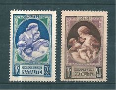 France Timbres De 1939  N°440/41  Neufs * Petite Charniére - Nuovi