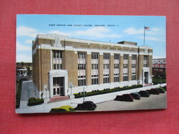 Post Office &  Court House    Texas > Abilene  Ref 3344 - Abilene