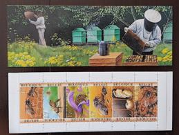 BELGIQUE Abeilles, Abeille, Bees, Abejas, Ruche. Apiculture, Yvert Carnet 2716. Non Plié ** MNH - Honeybees