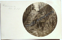 CPA Carte Photo Guerre 14-18 Militaire Allemand Village WW1 CRAONNE Aisne 02 - Craonne