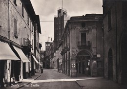 CARTOLINA - POSTCARD - IMOLA - VIA EMILIA - VIAGGIATA PER BOLOGNA - Imola