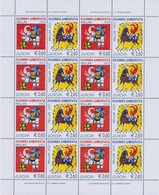 GREECE 2002 EUROPA SHEET OF 8 SET MNH - Neufs