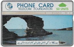 Pakistan - Telecom Foundation - L&G - Karachi, Paradise Point - 301A - 01.1993, 50U, 8.000ex, Used - Pakistán