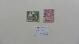 Grande-Bretagne (ex-colonies & Protectorats) > Basutoland  2 :timbres N° 21-73 Oblitérés - Autres & Non Classés