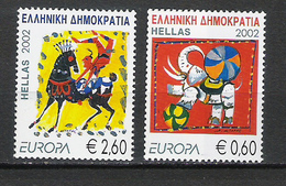 GREECE 2002  EUROPA CEPT MNH - Neufs