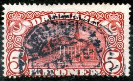 Denmark,1912 5 Kr.,Y&T#68,Scott 82,WMK Crown,error Shown On Scan,as Scan - Errors, Freaks & Oddities (EFO)