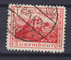 Luxembourg 1921 Mi. 134     1 Fr. Schloss Vlanden - Oblitérés