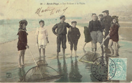 62 Berck Plage Les Enfants A La Peche N°56  Couleur 1905 - Berck