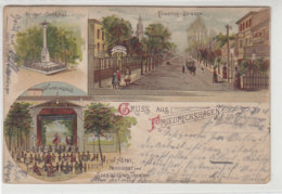 Gruss Aus Friedrichshagen - Litho - 1898 Altersspuren - Treptow