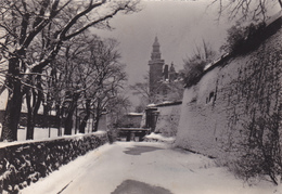 DANEMARK,DENMARK,KRONBORG,CHATEAU,NEIGE,ELSENEUR,RENAISSANCE,CARTE PHOTO - Dänemark