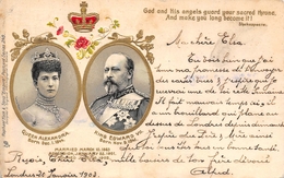 Queen Alexandra And Kind Edward VII 1903 - Royal Families