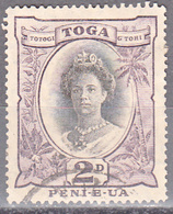 TONGA   SCOTT NO. 56    USED     YEAR  1920 - Tonga (...-1970)