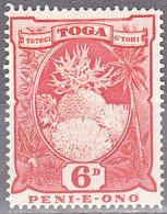 TONGA   SCOTT NO. 78    MINT HINGED        YEAR  1942       WMK-4 - Tonga (...-1970)