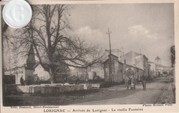 17 -Très Belle Carte Postale Ancienne De LORIGNAC  Arrivée De Lorignac - Rochefort