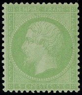Neuf Avec Charnière N° 20, 5c Vert, Très Frais, Cl, T.B. Signé Cérès - Other & Unclassified
