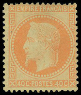 Neuf Avec Charnière N° 31, 40c Orange T.B. Signé A Brun - Other & Unclassified