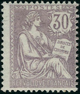 Neuf Avec Charnière N°124 à 128. La Série Complète. Cl. N°127 : Légère Rousseur. T.B. - Andere & Zonder Classificatie