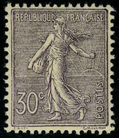 Neuf Sans Charnière N° 133, 30c Lilas, Excellent Centrage, Superbe - Andere & Zonder Classificatie