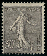 Neuf Sans Charnière N° 133, 30c Lilas, Semeuse Lignée, T.B. - Andere & Zonder Classificatie