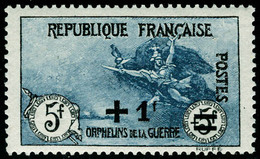 Neuf Sans Charnière N° 162/168 + N° 169a, Noir Et Bleu, La 2ème Série Orphelins, La Plupart Très Bien Centrés, T.B. - Other & Unclassified