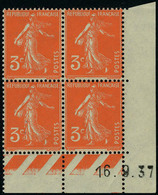 Neuf Sans Charnière Collection De 25 Blocs De 4 CD Différents Type Semeuse, N° 277A X 4, 277B X 2, 278 X 5, 278A/B X 4,  - Other & Unclassified