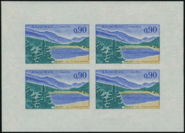 Neuf Sans Charnière N° 163Aa, 90c Vert Et Ocre Bleu, Mini Bloc De 4 ND T.B. - Andere & Zonder Classificatie