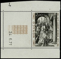 Neuf Sans Charnière N° 876A, 2.00 Erreur Légende Albert Durer à La Place D'Albrecht, Bdf, Cd 24.6.71, T.B. Rare - Other & Unclassified