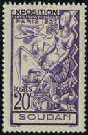 Neuf Avec Charnière 1937, Expo Internationale Paris, T.B. 126 Valeurs - Andere & Zonder Classificatie