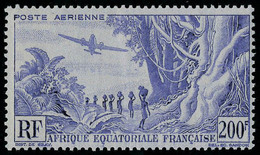 Neuf Sans Charnière N° 52B, 200f Caravanne De Porteurs Violet Au Lieu De Bleu T.B. Maury - Autres & Non Classés