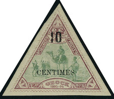 Neuf Avec Charnière N° 33 + 35/36, Les 3 Valeurs Triangles T.B. - Other & Unclassified