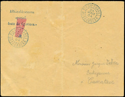 Lettre N° 88, Moitie De 50c De Madagascar Surchargé Affranchissement Spécial Sur L Càd Diego Suarez 24 Aout 04 Pour Tama - Other & Unclassified