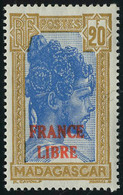 Neuf Sans Charnière N° 242/264, La Série France Libre + N° 235/40, TB - Andere & Zonder Classificatie