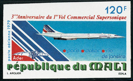 Neuf Sans Charnière N° 351/3, Concorde, La Série ND + La Même En 3 épreuves De Luxe, T.B. - Sonstige & Ohne Zuordnung