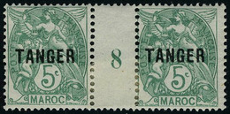 Neuf Sans Charnière N° 80, 80a + 83 Les 3  Type Blanc Paire Millésime 0, 8 Et Le 5c Millésime 8, Cl. Maury - Sonstige & Ohne Zuordnung