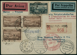 Lettre Zeppelin. SAF 1934, Pour Le Brésil. T.B. - Other & Unclassified