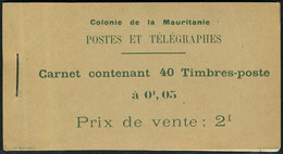 Neuf Sans Charnière N° 2, Carnet Complet De 40 Timbres 5c Papier Couché Rousseurs, Maury - Other & Unclassified