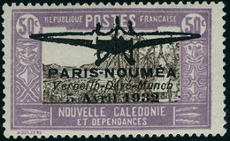 Neuf Avec Charnière N° 1/2. La Paire Paris Nouméa, Cl, T.B. Signé Kessler. - Sonstige & Ohne Zuordnung