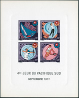 N°2. 4ème Jeux Pacifique Sud. Bloc épreuve De Luxe. T.B. Maury - Andere & Zonder Classificatie